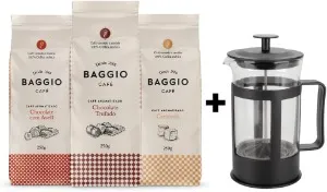 Kit café gourmet Baggio + cafeteira prensa francesa