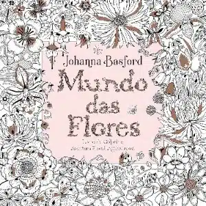Livro de colorir Mundo das Flores