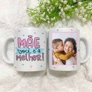 caneca personalizada com foto dia das mães