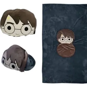 Cobertor 2 em 1 de Harry Potter