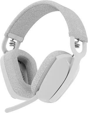 headset sem fio logitech zone vibe 100 branco