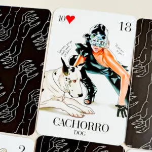 Baralho Lenormand temático da Lady Gaga