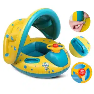 Boia infantil com proteção UV para piscina