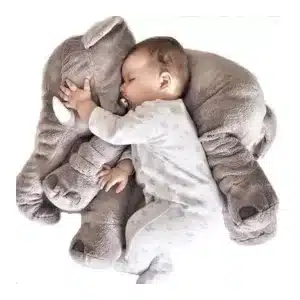 Elefante de pelúcia antialérgico para dormir