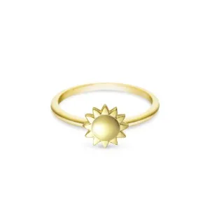 anel vivara life em prata 925 banhado a ouro amarelo 18k