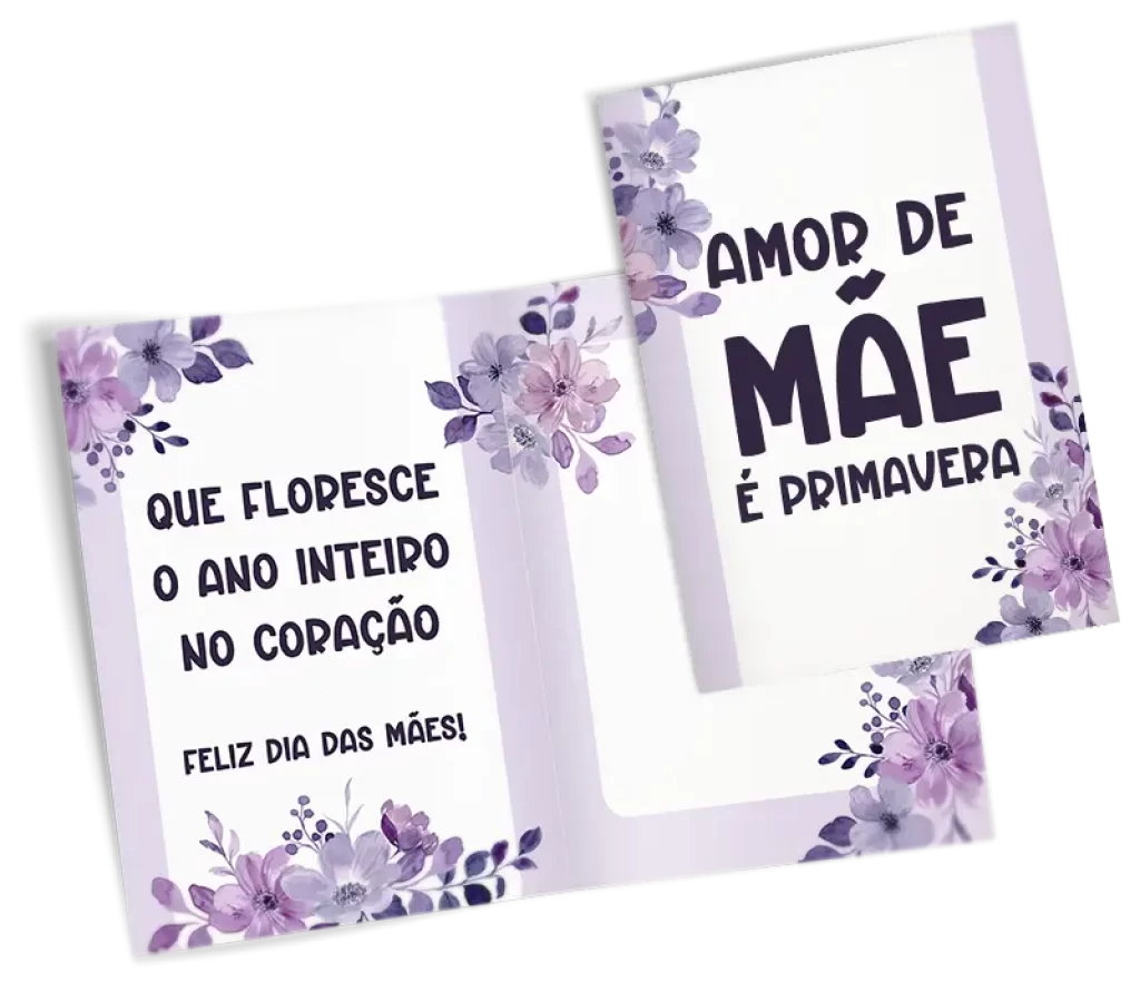 cartões de dia das mães para imprimir