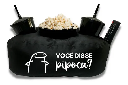 almofada para pipoca você disse pipoca