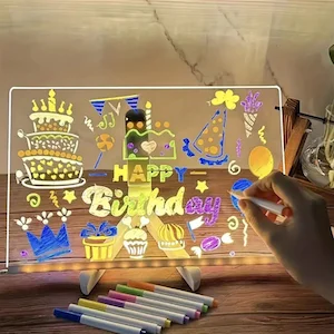 Luminária mágica para escrever