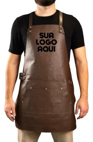 Avental de couro personalizado - presente personalizado