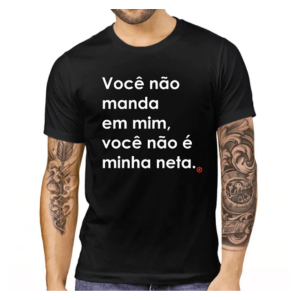 Camiseta engraçada - presentes para avós