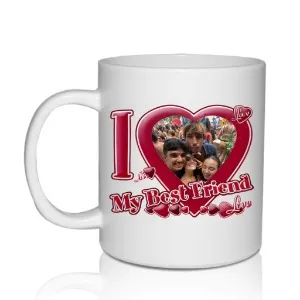 Caneca I love my best friend
