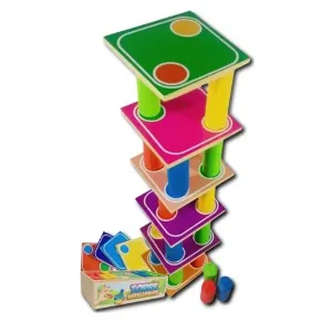 Jogo torre de empilhar inteligente