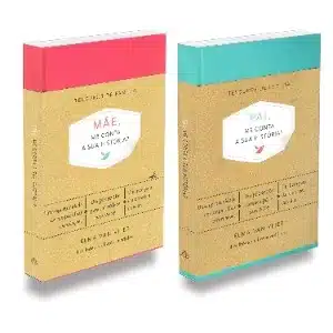 Kit com livros interativos PaiMãe, me conta sua história