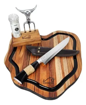 Kit churrasco personalizado Secrets - presentes personalizados