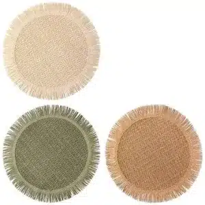 Kit jogo americano rústico