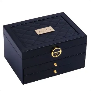 Organizador de joias personalizado com nome - presente personalizado para mulheres