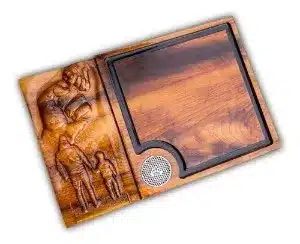 Tábua de churrasco esculpida personalizada