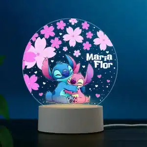 Luminária personalizada Stitch