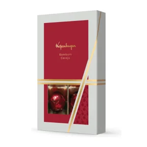 Caixa bombons cereja Kopenhagen - presente dia da secretária