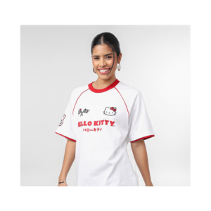Camiseta de corrida adulto hello kitty