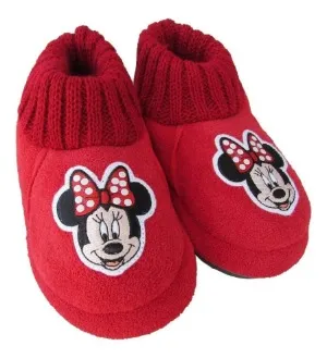 Pantufa botinha da Minnie