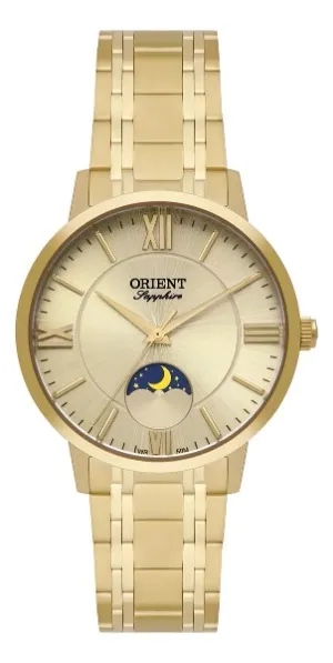Relógio Orient feminino com fases da lua