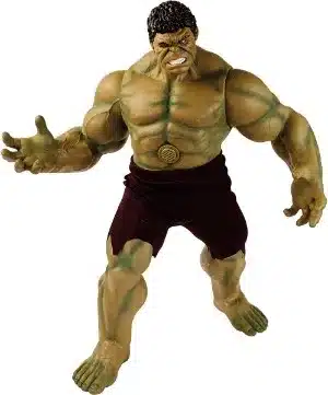 Boneco colecionável do Hulk