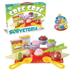 Brinquedo faz de conta sorveteria - presente para o dia das crianças