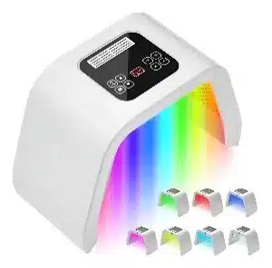 Cabine de LED para tratamento facial com 7 cores