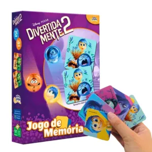 Jogo da memória Divertidamente - presente de dia das crianças