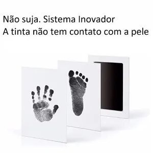 Kit de carimbo limpo para lembrança de recém-nascido