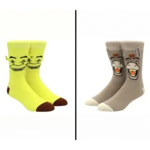 Meias Shrek e Burro