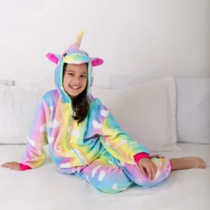 Pijama de unicórnio - presente para o dia das crianças