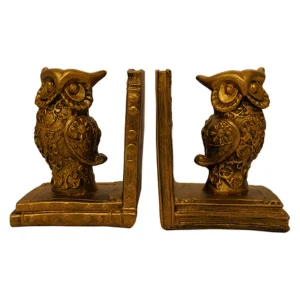 Porta-livros de coruja - presentes para o dia do professor