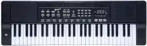 Teclado musical para iniciantes com 54 teclas