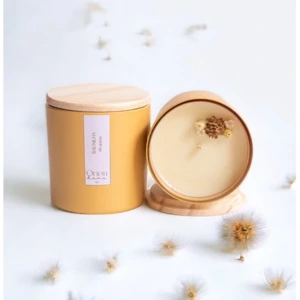 Vela aromática - presente para o dia da secretária