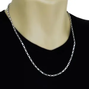 Colar masculino cordão de aço inox