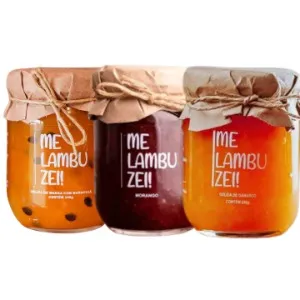 Geleia artesanal Me Lambuzei