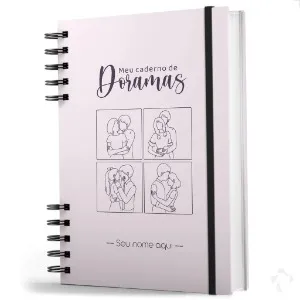Meu caderno de doramas - presente para quem gosta de dorama