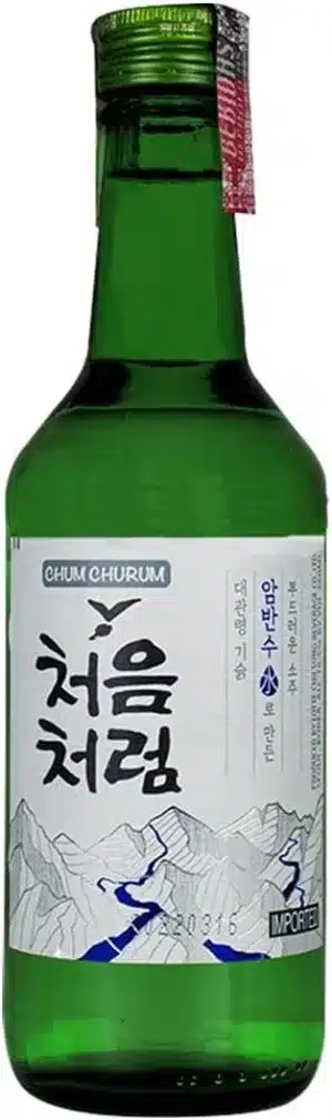 soju bebida alcoólica coreana